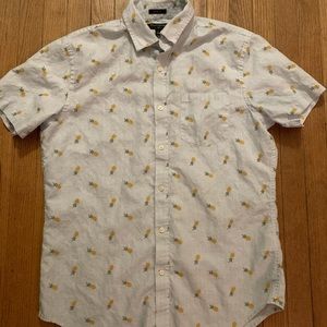 Banana Republic Pineapple Button Up